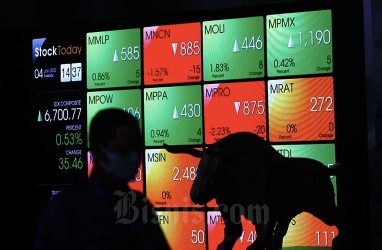 Saham Top Losers 3-7 Januari 2022, Ada Dua Emiten Grup MNC