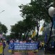 Ada Demo Buruh, Jalan di Depan Gedung DPR Macet Parah