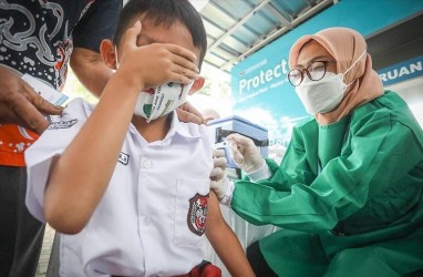 Vaksinasi Anak di Kota Bandung Capai 43 Persen