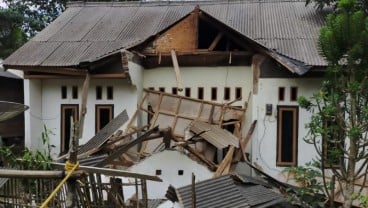 Sejumlah Rumah Rusak Akibat Gempa Pandeglang Banten M 6,7