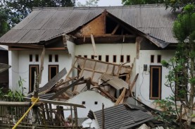 Sejumlah Rumah Rusak Akibat Gempa Pandeglang Banten…