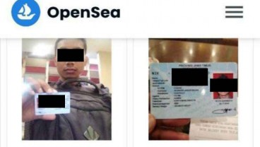 Demam NFT, Terdapat Foto Selfie KTP dan NIK Dijual di Opensea