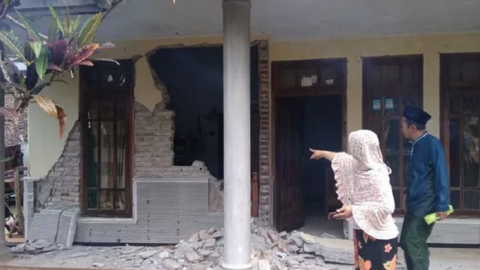 Rumah Warga yang Rusak Akibat Gempa di Pandeglang Bertambah Jadi 2.423