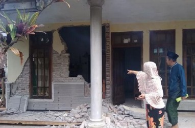 Rumah Warga yang Rusak Akibat Gempa di Pandeglang Bertambah Jadi 2.423