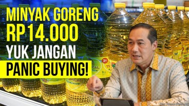 Akhirnya! Minyak Goreng Rp14.000 Beredar di Retail Modern