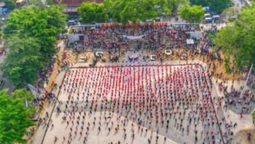 Resmikan Alun-alun Garut, Ridwan Kamil Minta Perbanyak Kegiatan Kreatif