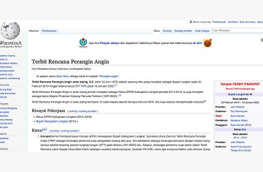 Warganet Geram, Profil Wikipedia Bupati Langkat yang Punya Penjara di Rumah Diedit Begini