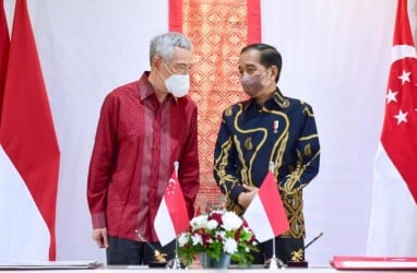Selain Bahas Kerja Sama, Jokowi dan PM Singapura Bahas Isu Myanmar