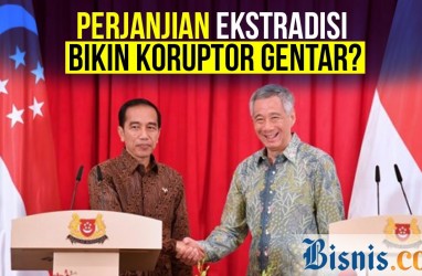 Indonesia - Singapura Teken Perjanjian Ekstradisi