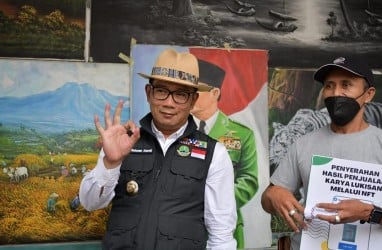 Lukisannya Terjual di NFT Ridwan Kamil 4 Kali Lipat, Pak Solihin Takjub