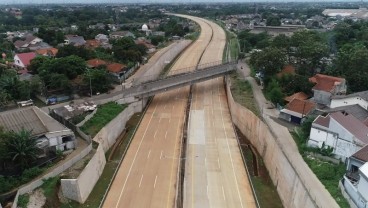 Siap-Siap Tol Cinere-Pamulang Tembus Serpong, Kontruksi Sudah Tuntas