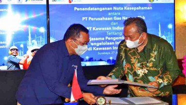 PGN Gandeng Empat Kawasan Industri di Jatim Tingkatkan Pemanfaatan Gas Bumi