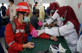 Donor Darah Kilang Pertamina Dumai, Berhasil Kumpulkan 307 Kantong Darah