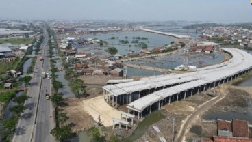 Terintegrasi dengan Tanggul Laut, Tol Semarang-Demak Bisa Tahan Banjir Rob