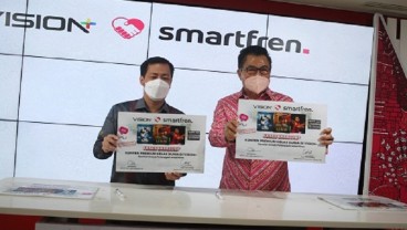 Jalin Kerja Sama dengan Vision+, Smartfren Hadirkan Konten Video Premium untuk Pelanggan