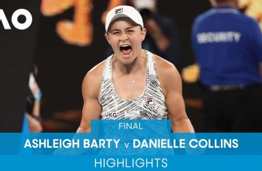 Hasil Final Australian Open 2022, Barty Juara Tunggal Putri
