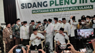Pengukuhan Disaksikan Jokowi, Ini Susunan Lengkap Pengurus PBNU 2022-2027