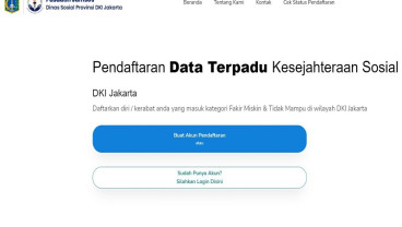 Simak Syarat dan Cara Daftar DTKS DKI Jakarta 2022 secara Online