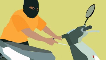 Viral Video Seorang Maling di Medan Tersangkut di Jendela 