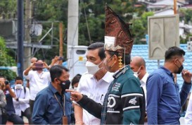 Luhut Izin ke Jokowi Gelar Event Olahraga Internasional di Toba