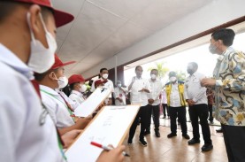 Momen Jokowi Bertemu Anak-Anak Pandai Matematika di…
