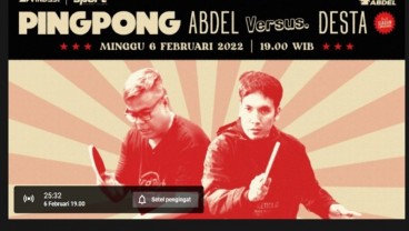 Link Nonton Live Pertandingan Pingpong Desta vs Abdel, Siapa Menang?