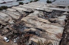 Kerugian Akibat Kebakaran di Relokasi Pasar Johar Rp11 Miliar