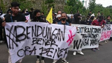 Dukung Warga Wadas Tolak Tambang, Ratusan Mahasiswa Gelar Aksi Solidaritas di Semarang