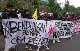 Dukung Warga Wadas Tolak Tambang, Ratusan Mahasiswa Gelar Aksi Solidaritas di Semarang