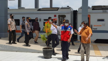Bupati Berharap Pengoperasian Jalur KA Garut-Cibatu Jadi Kado Hari Jadi Garut
