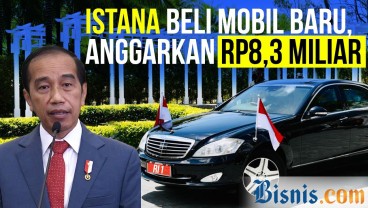 Istana Beli Mobil Baru, Anggarkan Rp8,3 Miliar