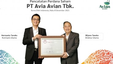 Produsen Cat Avian (AVIA) Bidik Kenaikan Laba Bersih Dua Digit