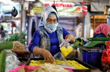Pasar Tradisional di Kota Bandung Perketat Prokes