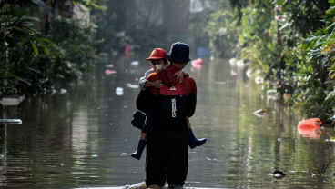 Kali Bekasi Meluap, Sejumlah Kawasan di Bekasi Terendam Banjir