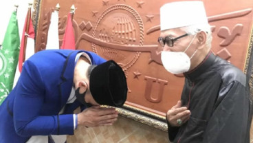 Ketum Demokrat AHY Temui Rais Aam PBNU Kiai Haji Miftachul Akhyar, Ada Apa?