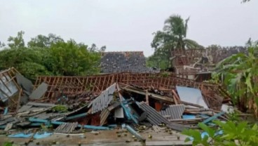 527 Rumah di Gunung Kidul Rusak Akibat Angin Kencang