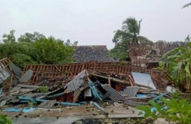 527 Rumah di Gunung Kidul Rusak Akibat Angin Kencang