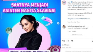 Simak 6 Syarat Jadi Pegawai Nagita Slavina, Ini Link Lowongan Kerjanya