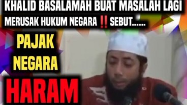 Ceramah Ustaz Khalid Basalamah Soal Pajak Negara Dianggap Haram Viral di Medsos