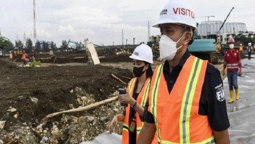 Kejar Target! Sirkuit Formula E Jakarta Dikerjakan 24 Jam Sehari Skema 7 Hari Kerja