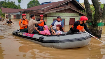 Kota Medan Dikepung Banjir, BPBD: Karena Luapan Air Sungai