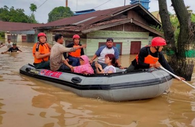 Kota Medan Dikepung Banjir, BPBD: Karena Luapan Air Sungai