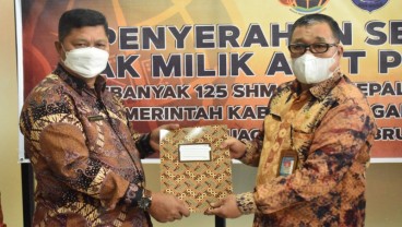 Pemkab OKI Sertifikasi 125 Aset Tanah dan Bangunan