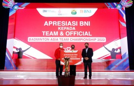 Rayakan Kemenangan BATC 2022, BNI Beri Tabungan ke Atlet, Pelatih dan Official 