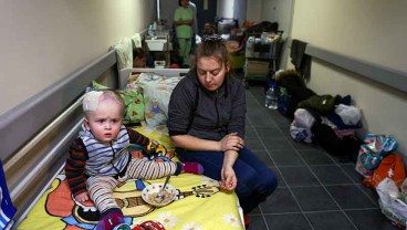 Hindari Rudal Rusia, Rumah Sakit Anak di Ukraina Pindah ke Bawah Tanah