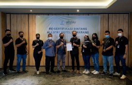 Allstay Hotel Semarang Perbarui Sertifikasi Hotel Bintang Tiga