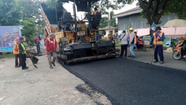 Kontraktor Proyek PLTGU Jawa-1 Mulai Perbaiki Jalan Cikalong-Cilamaya