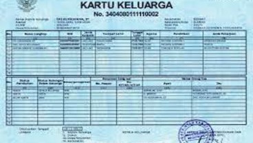 Status Belum Menikah atau Single Bisa Punya Kartu Keluarga Sendiri, Ini Syaratnya