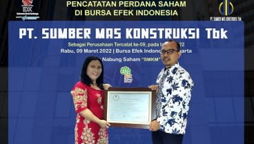 Melantai di Bursa, Saham Sumber Mas Konstruksi (SMKM) Turun Kena ARB