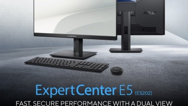 ASUS ExpertCenter AIO E5, All-In-One PC Pertama di Dunia dengan Dua Layar